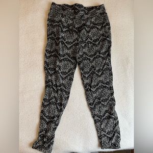 Patterned jogger pant